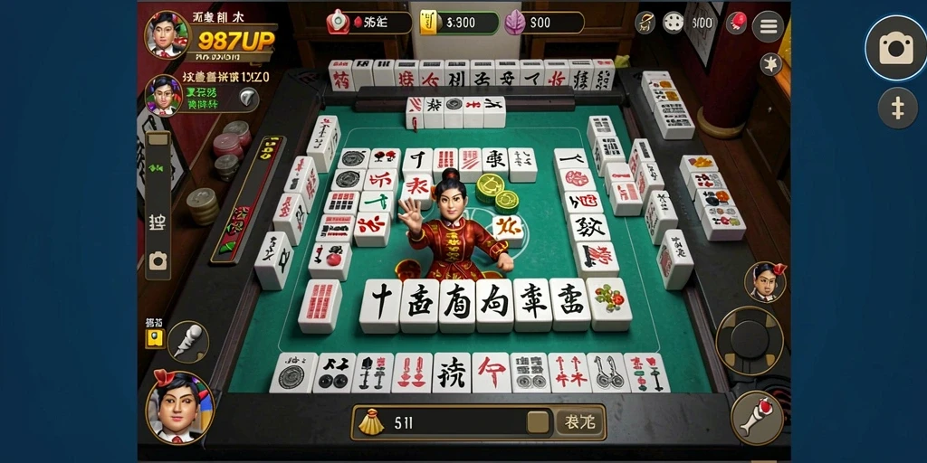 Tampilan gameplay 987UP yang menarik dan menantang.