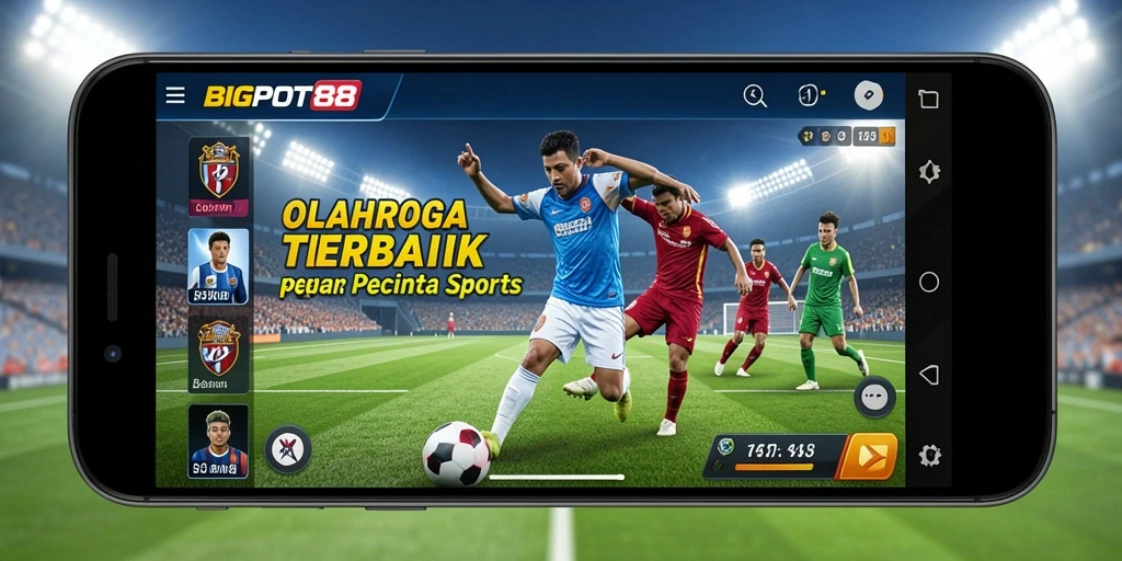 Tampilan gameplay yang mendebarkan dalam BIGPOT88.
