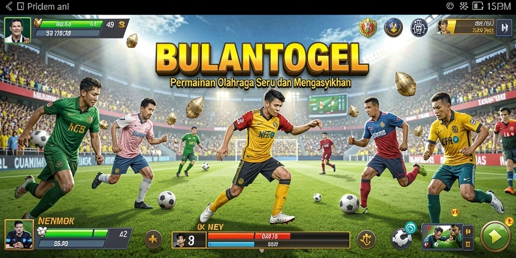 Tampilan gameplay seru dan kompetitif dalam BULANTOGEL.
