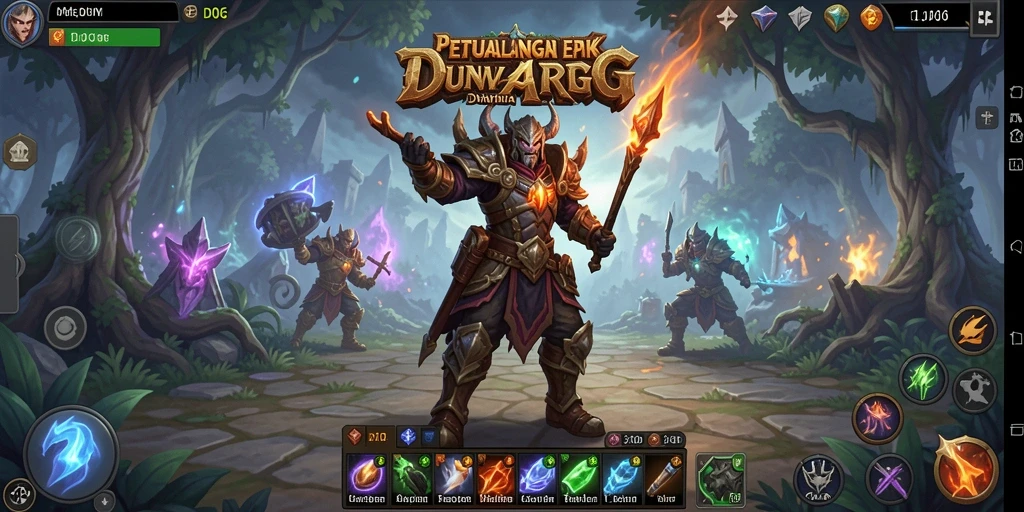 Tangkapan layar D06 menampilkan pertarungan yang mendebarkan dalam dunia ARPG.
