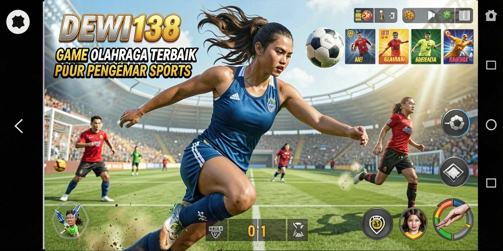 Tampilan gameplay DEWI138 yang menegangkan dalam pertandingan olahraga.