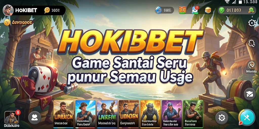 Tampilan menawan dari gameplay HOKIBET yang seru dan menghibur.