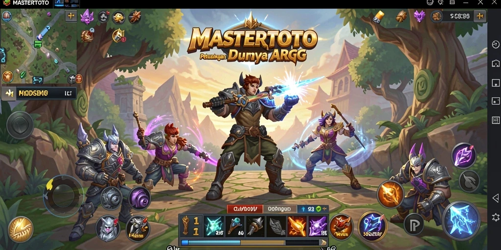 Tampilan seru pertarungan dalam dunia fantasi MASTERTOTO.