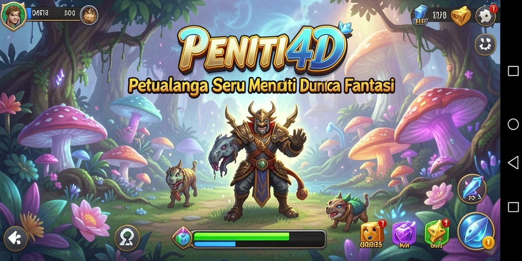 Gameplay petualangan menakjubkan di PENITI4D.