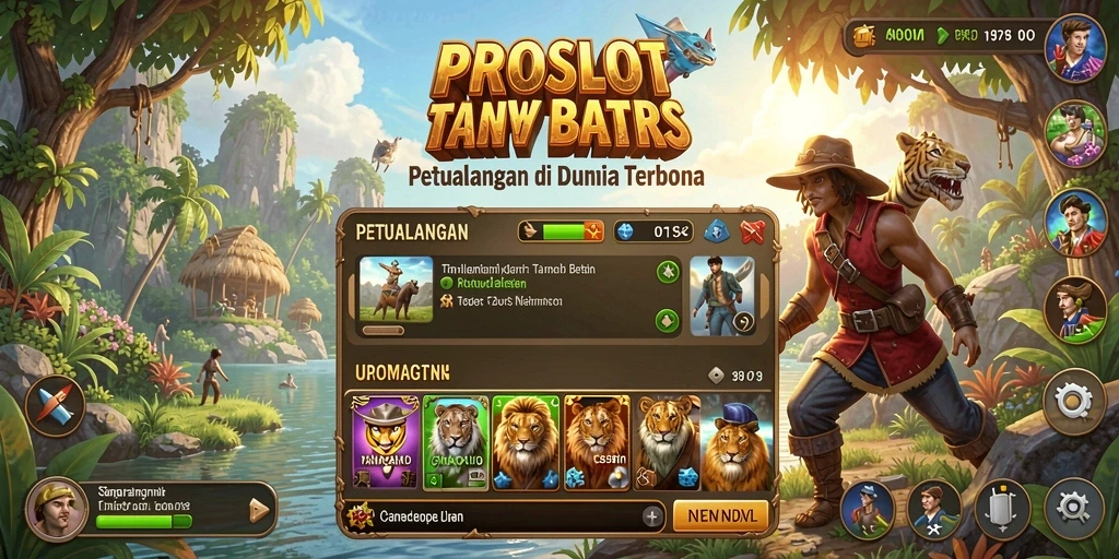 Tampilan gameplay yang menakjubkan di dunia terbuka PROSLOT.