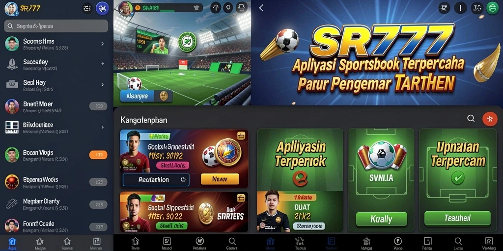 Tampilan menarik dari gameplay sportsbook SR777 yang penuh aksi.