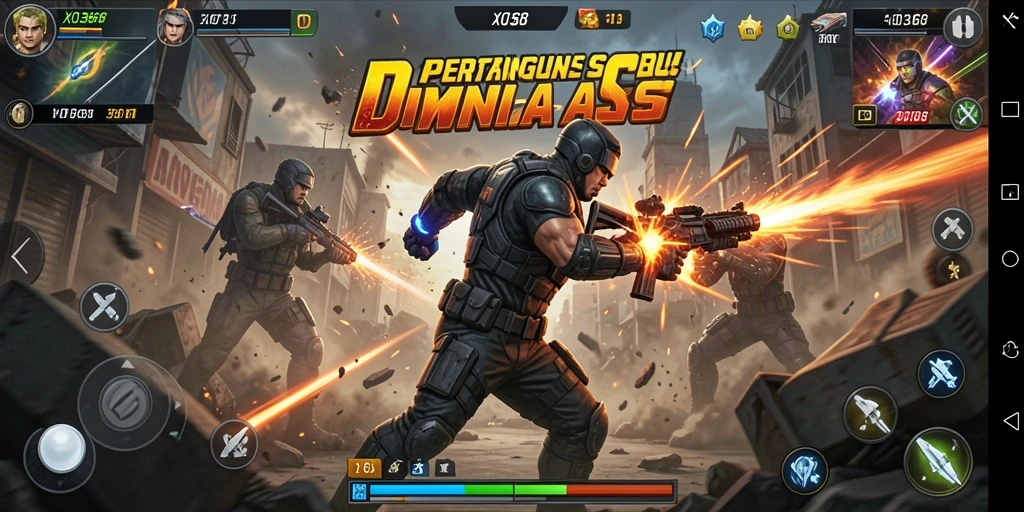 Menampilkan aksi intens dan grafik menawan dalam gameplay XO368.